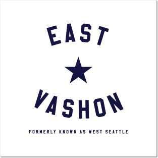 East Vashon (light) Posters and Art